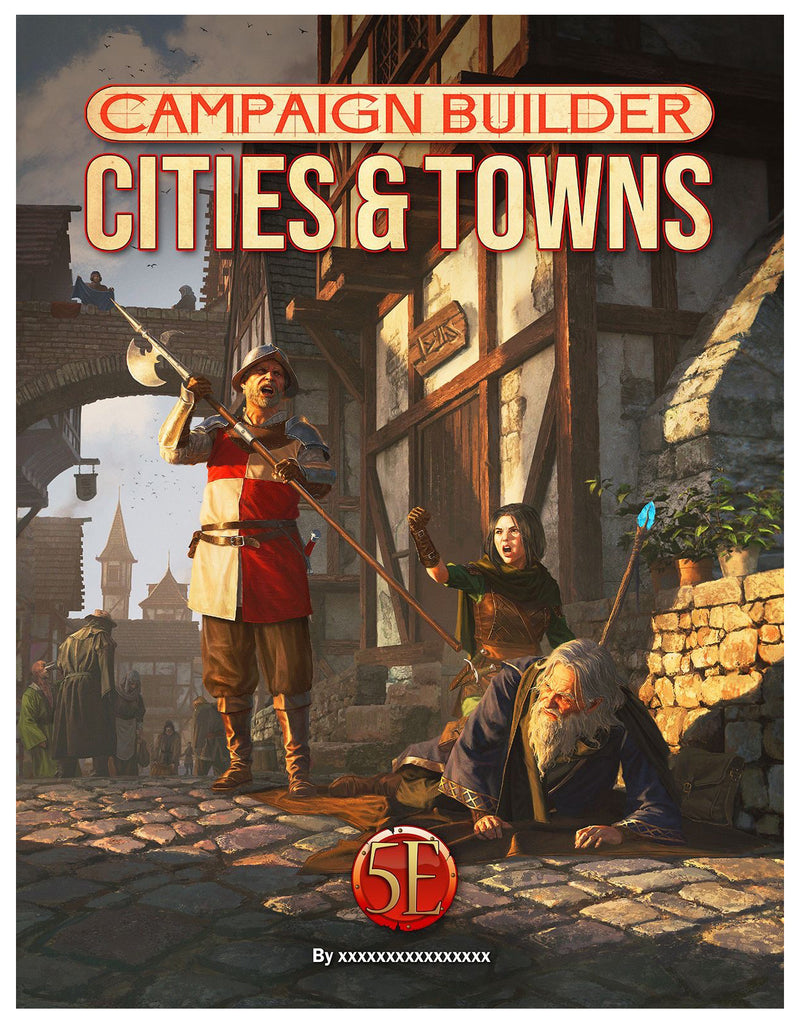 Campaign Builder: Cities and Towns (5E) Hardcover