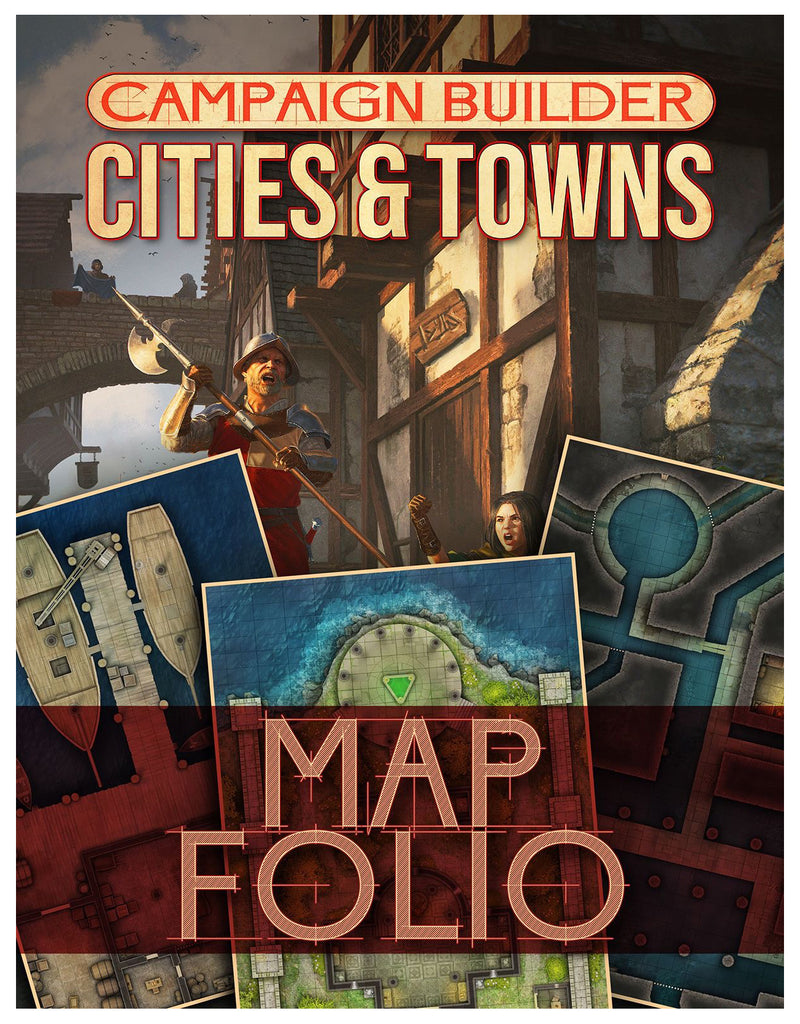 Campaign Builder: Cities and Towns Map Folio