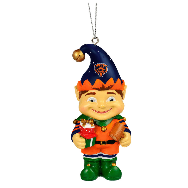 Chicago Bears Resin Elf Ornament