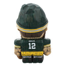 forever collectibles,foco,team,beans,green bay packers,aaron rodgers,eekeez,figurine,miniature,figure,home,lawn,decor,decoration