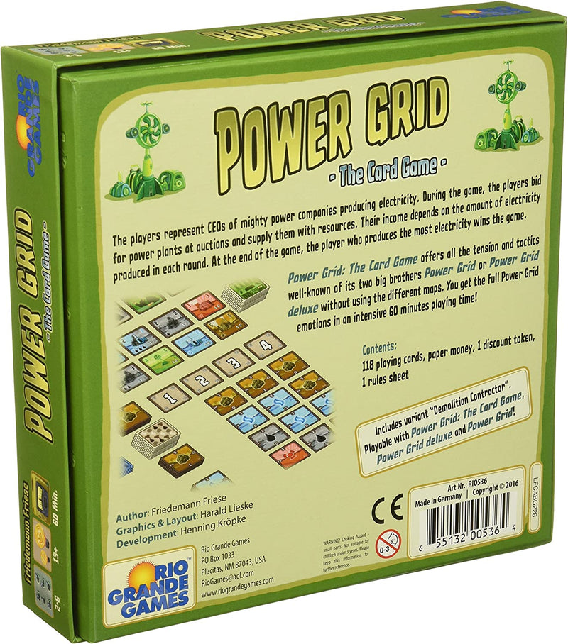 Power Grid: The Card Game