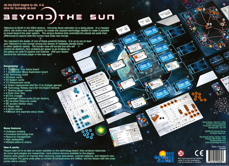 Beyond the Sun Strategy Board Game