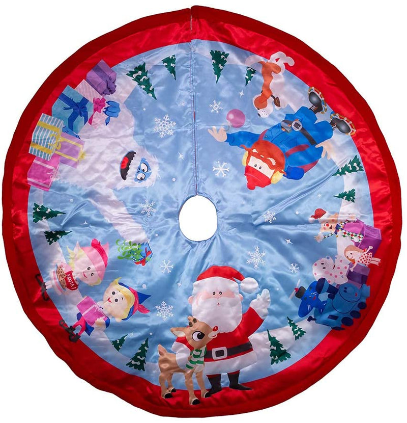 Rudolph The Red Nose Reindeer and Friends Tree Skirt