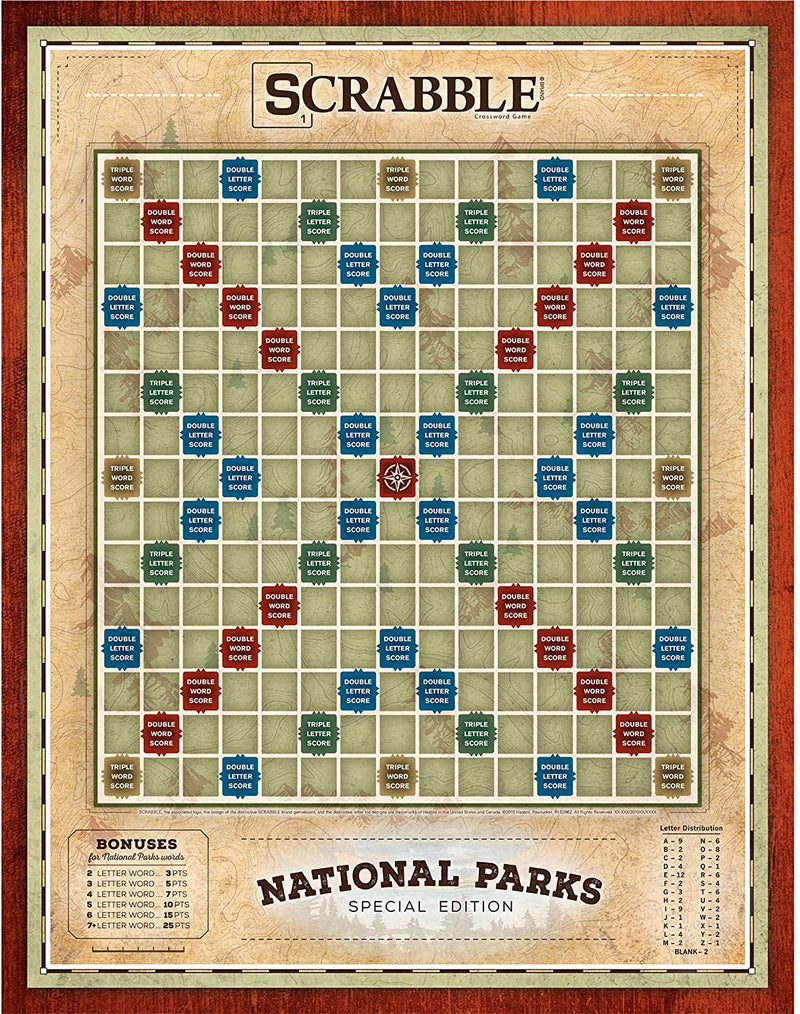 SCRABBLE: National Parks Edition