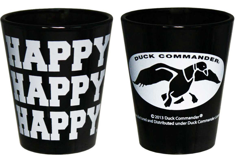 Duck Dynasty Duck Commander Happy Happy Happy Shot Glass