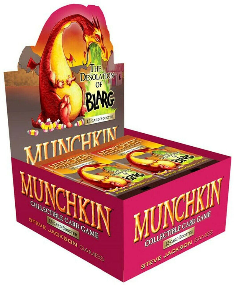 Munchkin CCG: The Desolation of Blarg Booster Case (6 Boxes of 24 Packs)