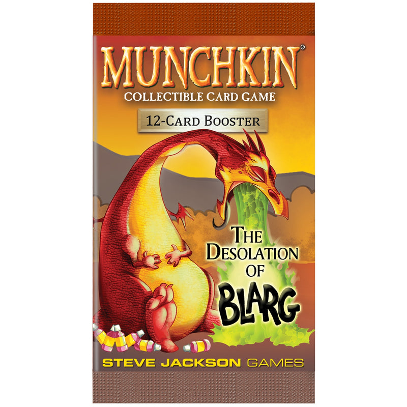 Munchkin CCG: The Desolation of Blarg Booster Case (6 Boxes of 24 Packs)