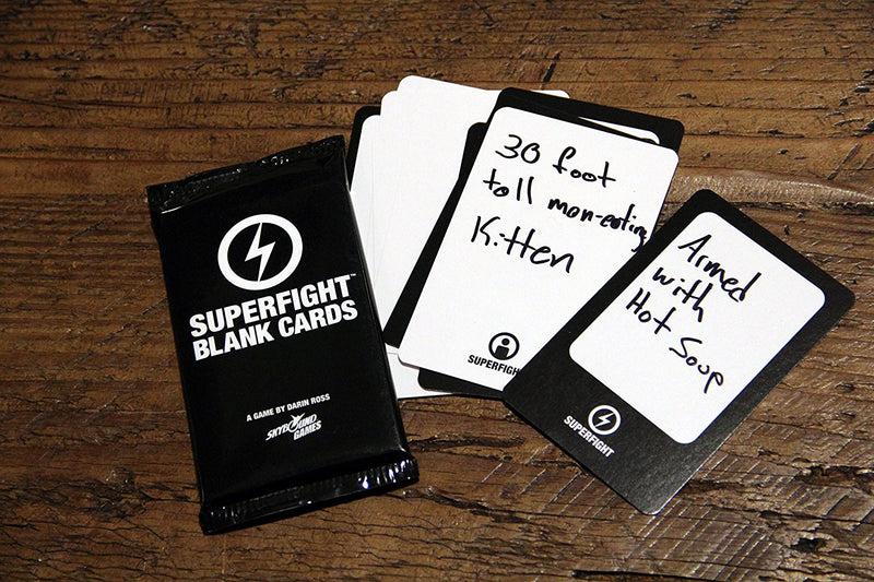 SUPERFIGHT: Blank Cards