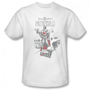 Superman Metropolis Under Siege Men's T-Shirt, White