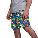 Chicago Cubs Mens Tropical Flamingo Walking Shorts