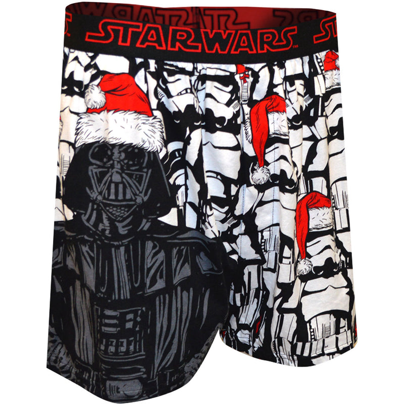 Star Wars Darth Vader Christmas Men's Boxer Briefs, Black