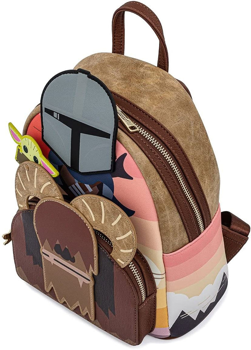 Loungefly x Star Wars The Mandalorian Bantha Ride Cosplay Mini Backpack