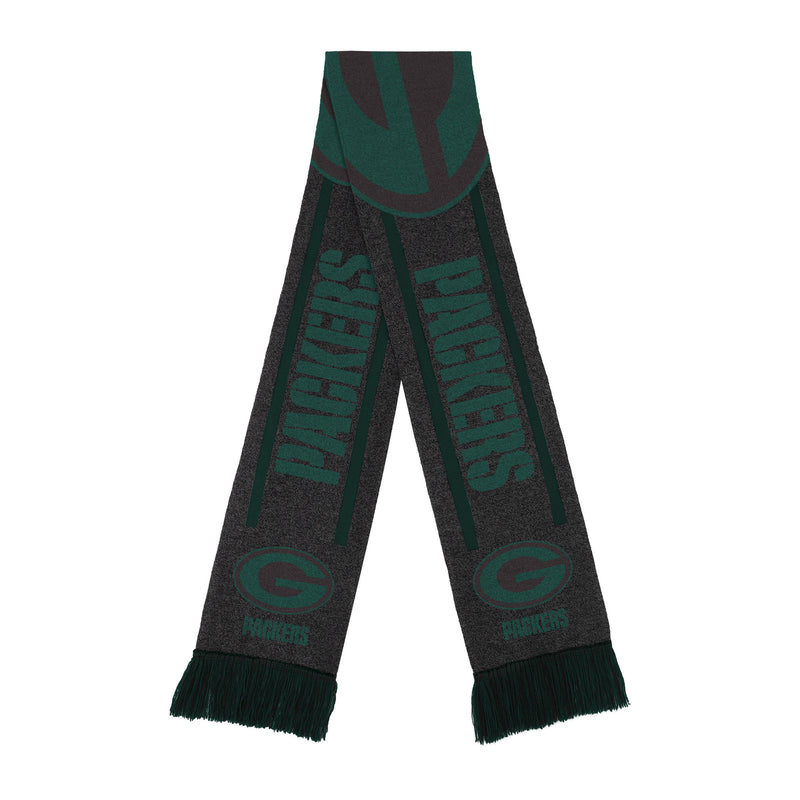 Green Bay Packers Charcoal Gray Scarf