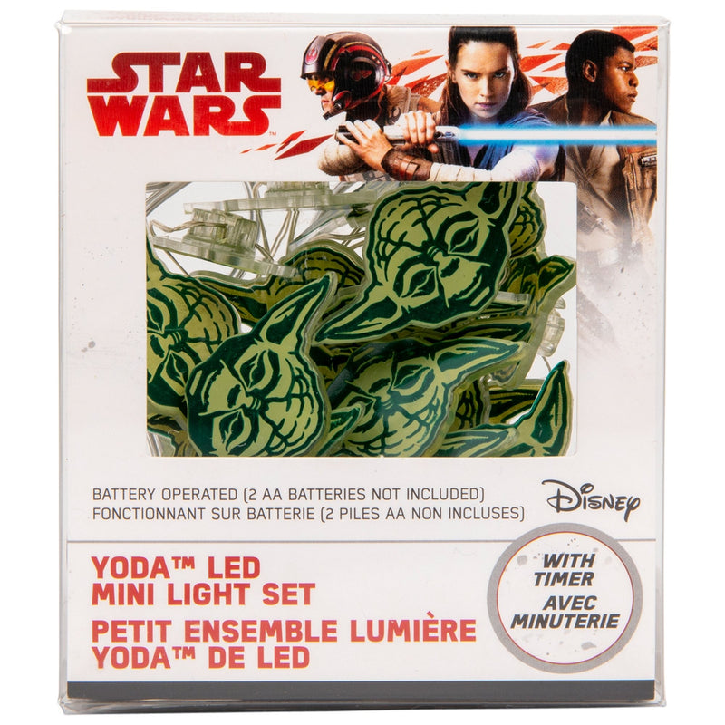 Battery-Operated Star Wars Yoda LED Fairy Light Set