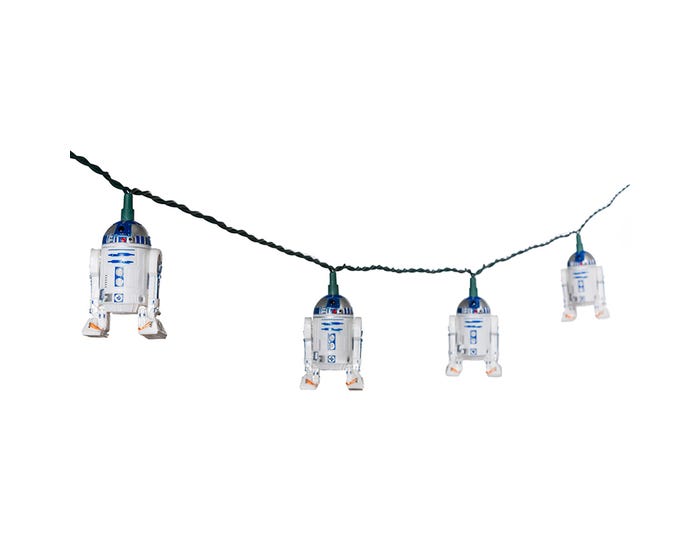 UL 10-Light Star Wars R2D2 String Light Set