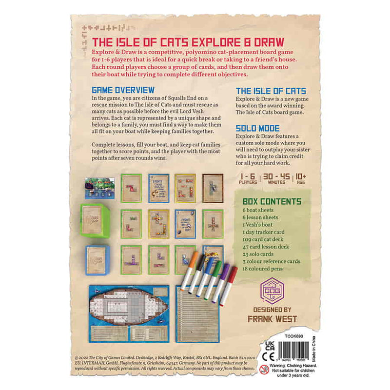 The Isle of Cats: Explore & Draw