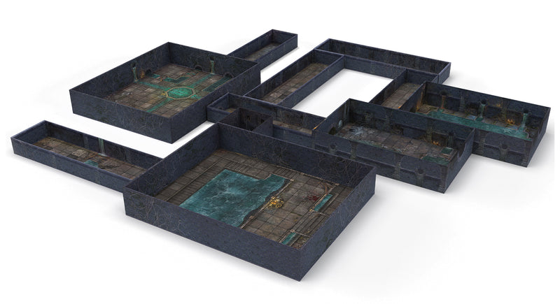Tenfold Dungeon: Dungeons & Sewers Modular Terrain Set