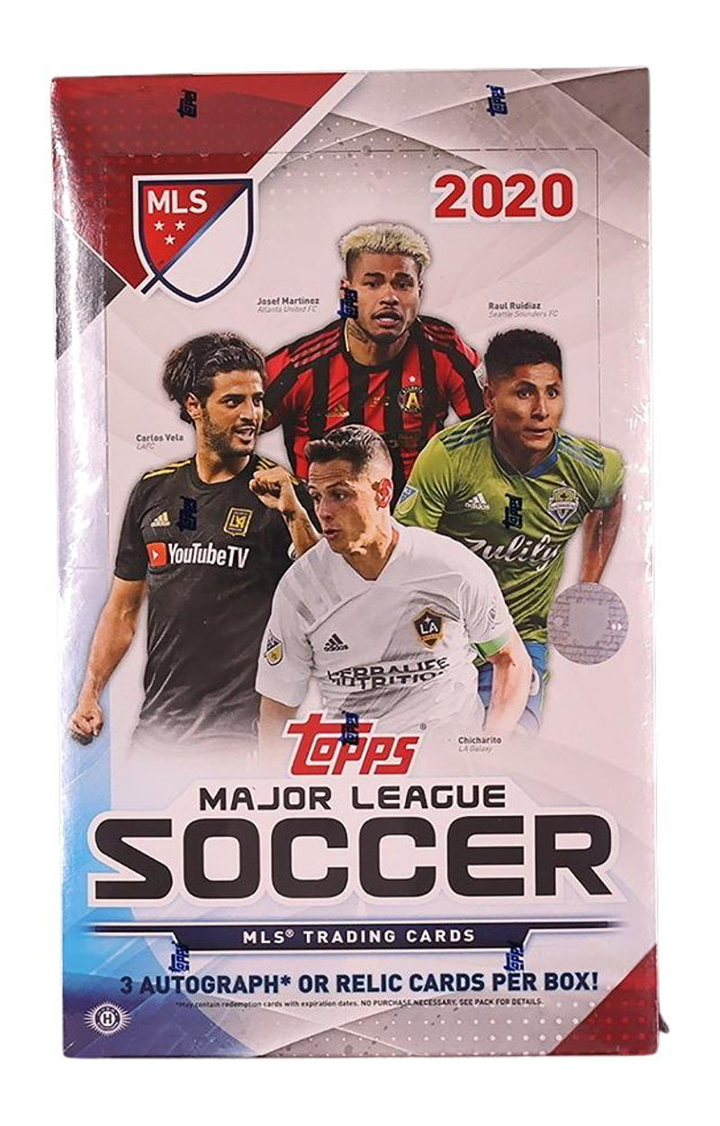 Topps 2020 MLS Soccer Hobby Box (24 Packs Per Box)