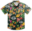 Green Bay Packers Fruit Flair Short Sleeve Polo Shirt