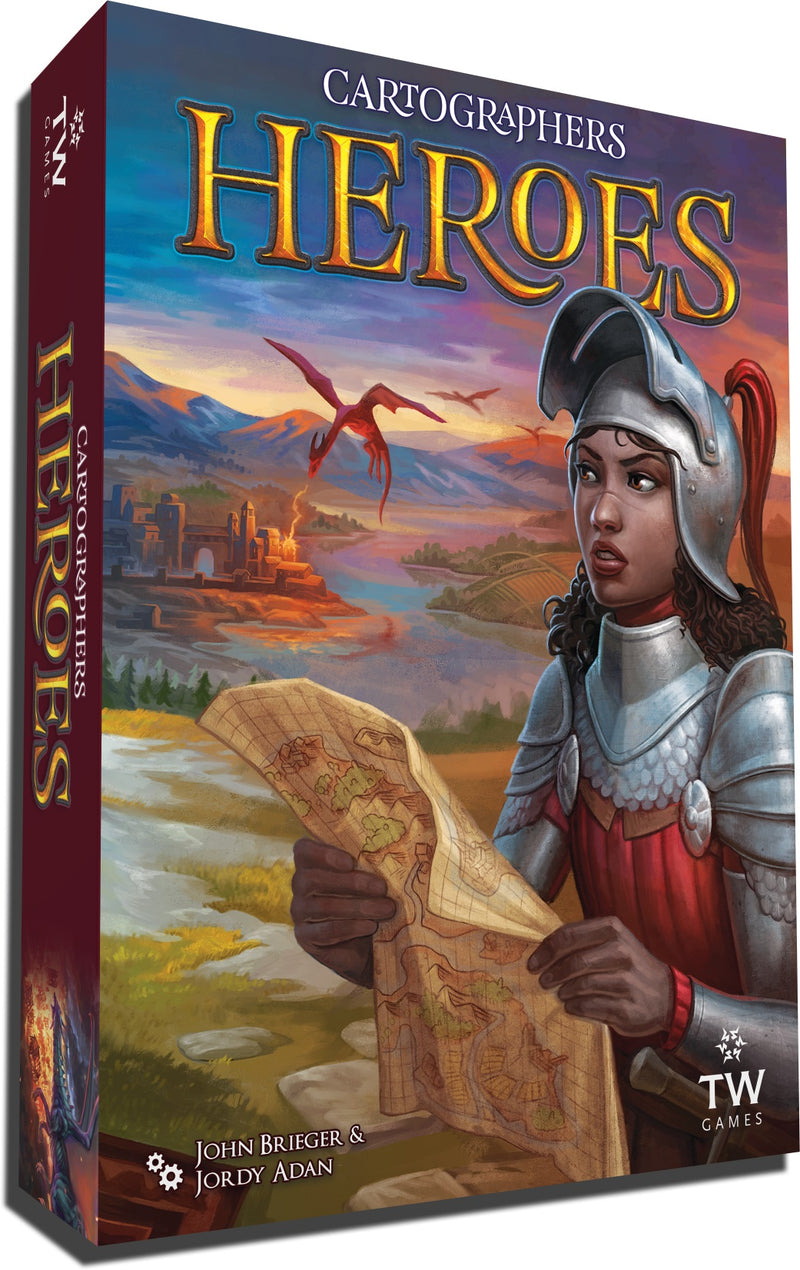 Cartographers: A Roll Player Tale - Heroes