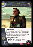 Vs. System 2PCG: Marvel Loki