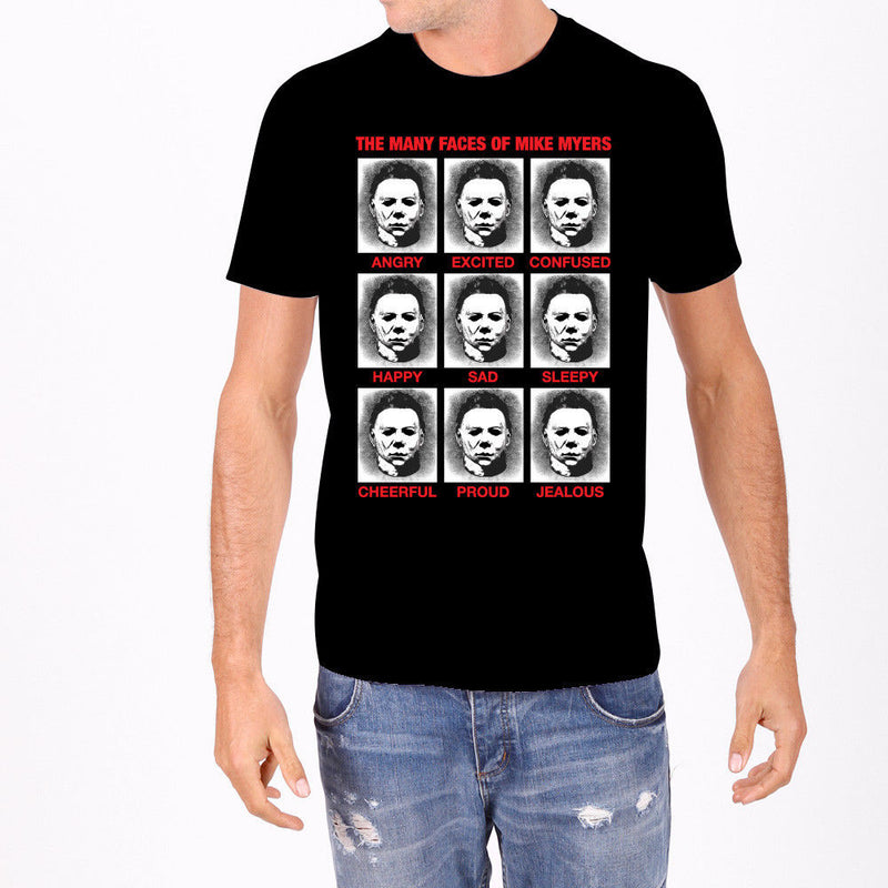 Halloween II Moods of Mike Myers Men's Shirt