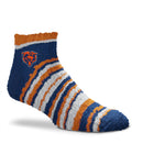 Chicago Bears Muchas Rayas Women's Short Sleep Socks, One Size