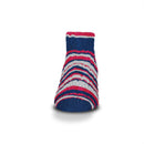 New England Patriots Muchas Rayas Women's Short Sleep Socks, One Size
