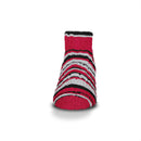 Wisconsin Badgers Muchas Rayas Women's Short Sleep Socks, One Size