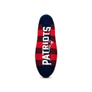 New England Patriots Buffalo Plaid Slipper Socks, One Size