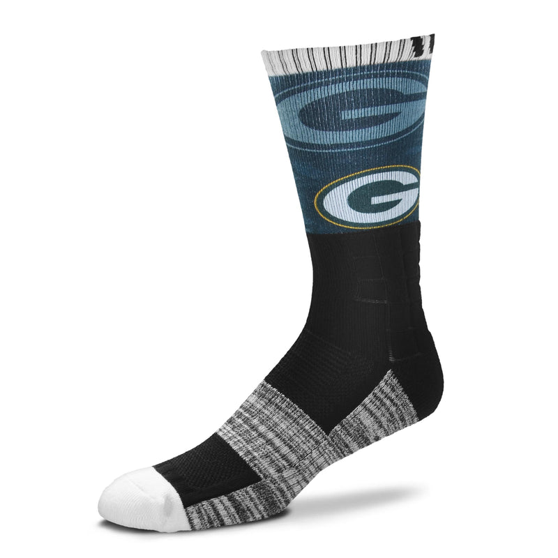 for,bare,feet,fbf,originals,green bay packers,blackout,black,out,socks,footwear,slippers,clothing accessories