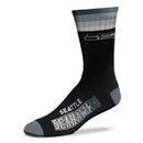 Seattle Seahawks Platinum Deuce Adult Crew Socks