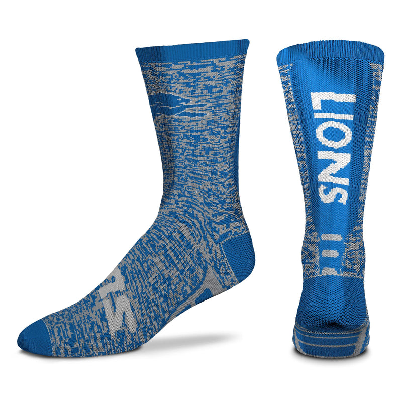 Detroit Lions Jump Jolt Socks, Large (Men's 10-13)