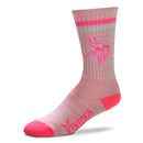 Minnesota Vikings Pretty in Pink Crew Socks, Women's