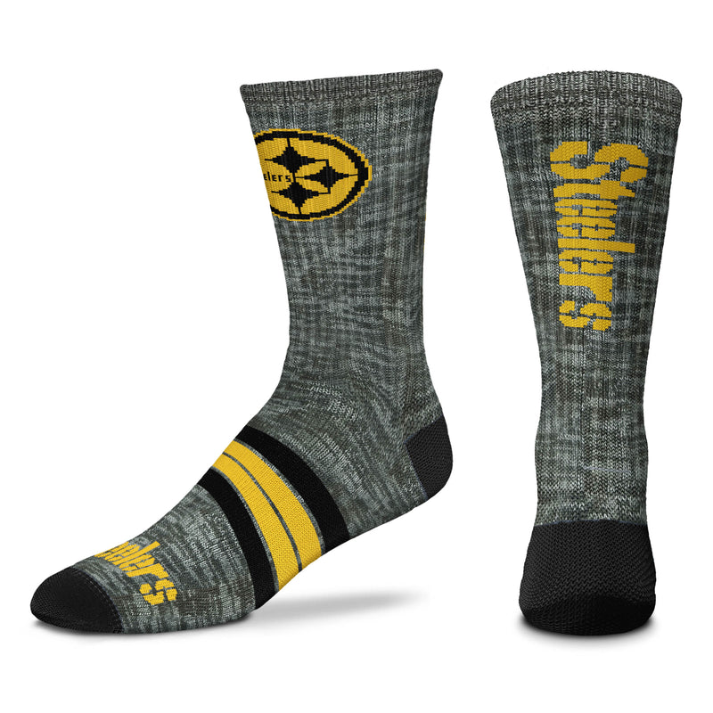 Pittsburgh Steelers Quad Promo Men's Crew Socks