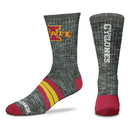 Iowa State Cyclones Quad Promo Men's Crew Socks