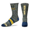Notre Dame Fighting Irish Quad Promo Adult Crew Socks