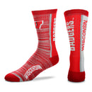 Wisconsin Badgers Bar Stripe Vert Socks