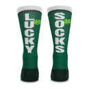 Milwaukee Bucks 4 Leaf Clover Luck V-Curve Socks