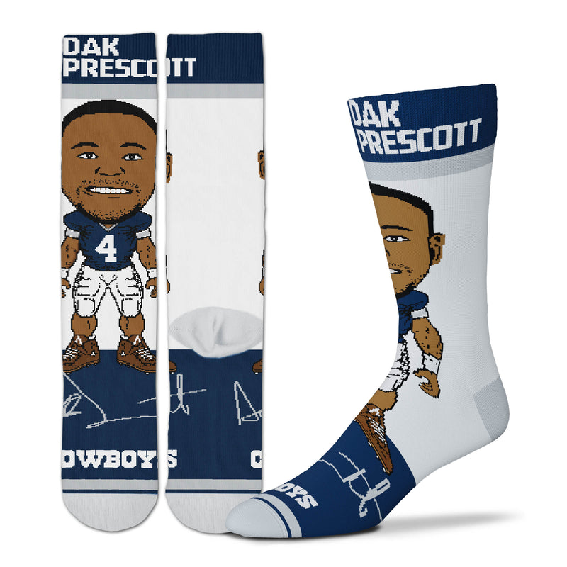 Dallas Cowboys Dak Prescott Signing Bonus Crew Socks