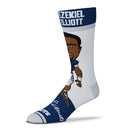 Dallas Cowboys Ezekiel Elliott Signing Bonus Adult Crew Socks