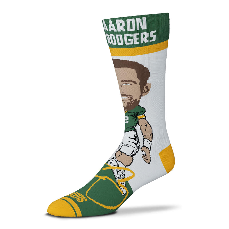 Green Bay Packers Aaron Rodgers Signing Bonus Crew Socks
