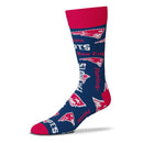 New England Patriots Wall to Wall Socks, One Size