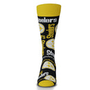 Pittsburgh Steelers Wall to Wall Socks, One Size