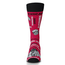Chicago Blackhawks Wall to Wall Socks, One Size
