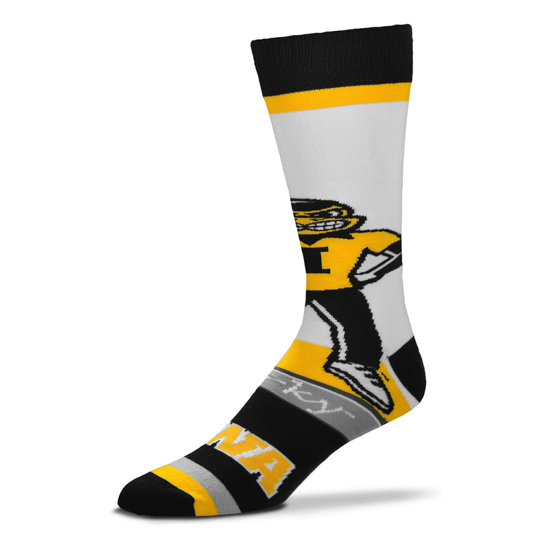 Iowa Hawkeyes Mascot Socks