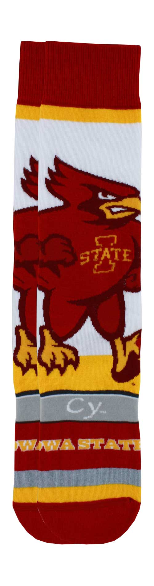 Iowa State Cyclones Mascot Socks