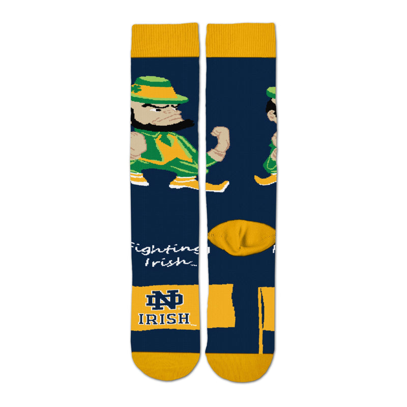 Notre Dame Fighting Irish Flag Promo Crew Socks