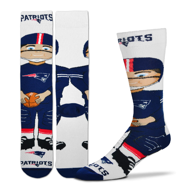 New England Patriots Bobblehead Socks