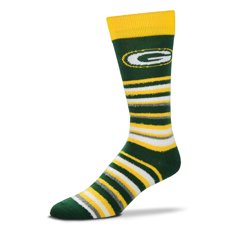 for,bare,feet,fbf,originals,green bay packers,muchas,rayas,many,stripes,fuzzy,crew,socks,footwear,clothing accessories